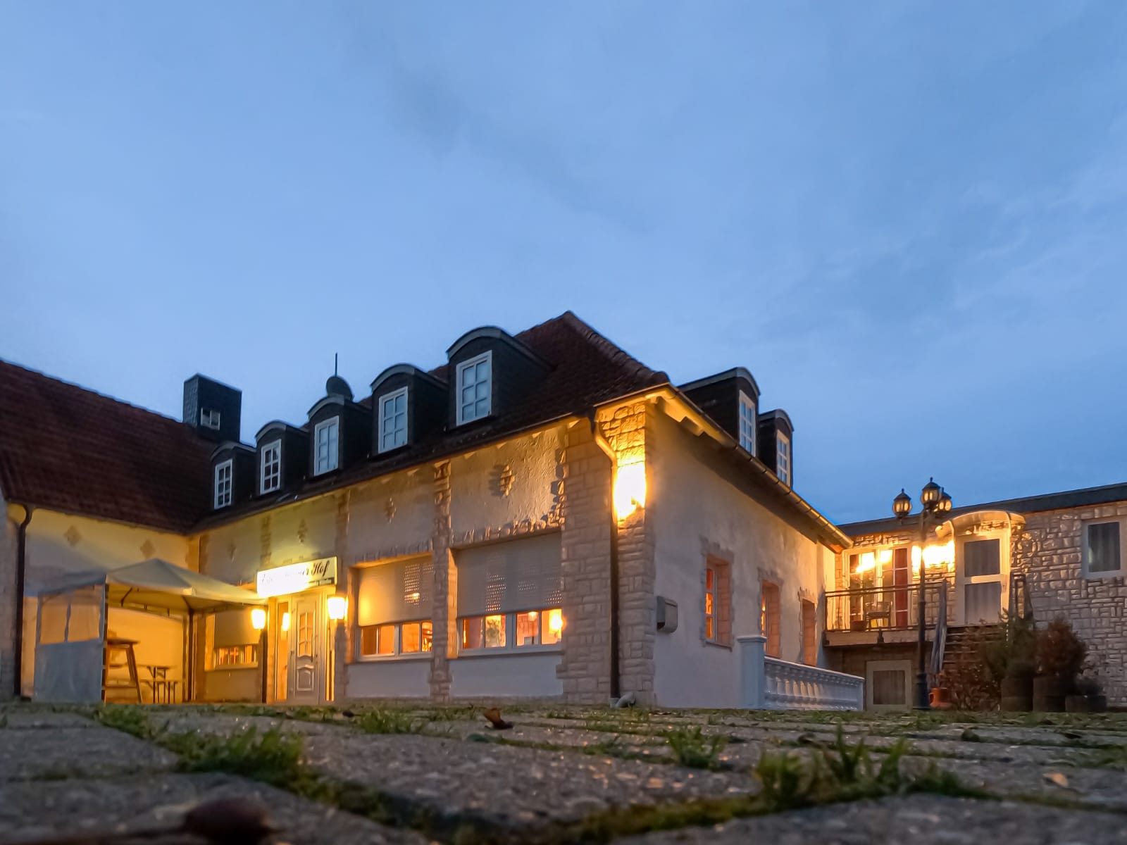 Außenansicht des Eggersheimer Hof in Nörvenich bei Düren